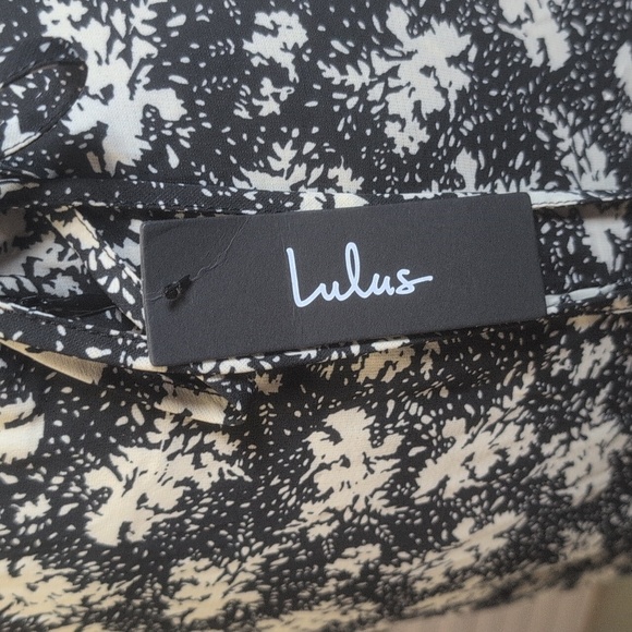 Lulus Found Your Bliss Floral Lace Up Back Fairy Midi Dress Size M NWT - Picture 8 of 11